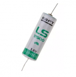 LS17500 CNA, Li-SOCl2 батарея с аксиальными выводами, номинальным напряжением 3.6 В, ёмкостью 3.6 Ач