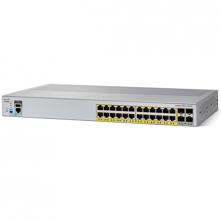 Коммутатор Cisco Catalyst WS-C2960L-24PS-LL