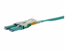 Патчкорд оптический CS/UPC MM Duplex 1 метр, 2мм