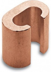 C25-C25 С образный зажим с полированной поверхностью, сечение проводников 25 -- 25-16 мм²