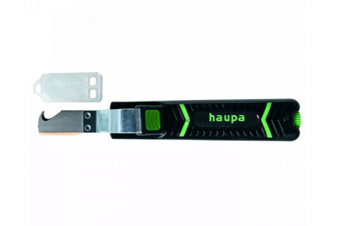 Стриппер Haupa для кабельной оболочки 8-28 мм, с лезвием в форме крюка, HA-200031