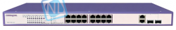 PoE коммутатор PUS-154-16-2 18-портовый неуправляемый 802.3af 16*10/100BASE-TX + 2*1000 Комбо