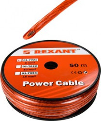 PC-01-6 RD 100, Кабель силовой 1х6.00мм2, красный,50м, на катушке