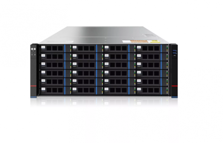 Серверная платформа SNR-SR4224RE, 4U, AMD EPYC, DDR4, 24xHDD, резервируемый БП