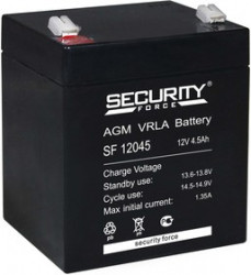 SF12045, Аккумулятор свинцовый 12В-4.5 Ач, 90*70*101мм, (F1)