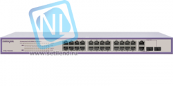 PoE коммутатор PUS-154-24-2 26-портовый неуправляемый 802.3af 24*10/100BASE-TX + 2*1000 Комбо
