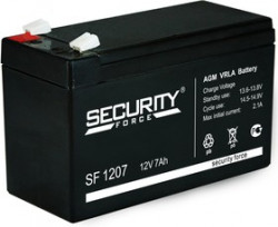 SF1207, Аккумулятор свинцовый 12В-7 Ач, 152*65*93мм