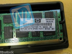Модуль памяти HP 501534-001 4GB 2Rx4 PC3-10600R-9 Kit-501534-001(NEW)