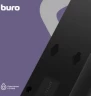 Сетевой фильтр Buro 600SH-16-3-B 3м (6 розеток) черный (коробка)