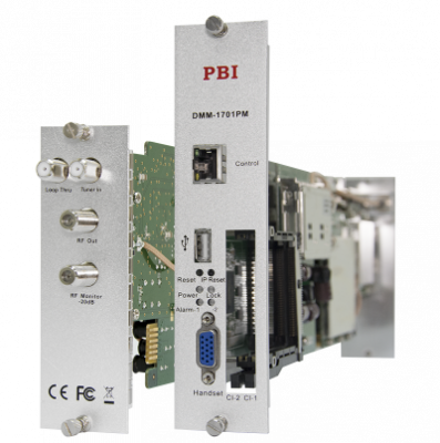 Модуль профессионального DVB-T2 приёмника и двойного аналогового модулятора PBI DMM-1701PM-04T2 (used)