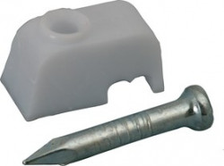 ANF-ON, Скоба для телефонного кабеля 2х4мм с гвоздиком