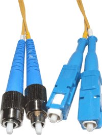 Патчкорд FC-SC/UPC SM duplex 1м