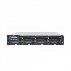 Система хранения данных Infortrend DS3012RUC-C (2xCtrl, до 12xHDD, 2xSAS12G внеш. порт, 2x4GB, 8x1G портов iSCSI)