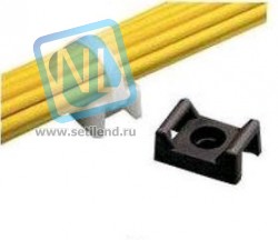 ATM-1-B, Крепеж под винт, держатель стяжки, черный (100шт.)