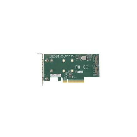 Адаптер Supermicro 2x M.2 SSD NVMe