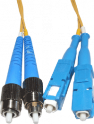 Патчкорд оптический FC/UPC-SC/UPC SM Duplex 3метра