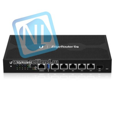 Маршрутизатор Ubiquiti 6-Port PoE EdgeRouter