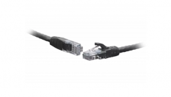 Коммутационный шнур F/UTP 4-х парный cat.5e 7.0м PE standart чёрный