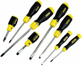 0-65-011, Набор отверток Cushion Grip (8шт; 3х75; 5х100; 6.5х45; 6.5х150; РН0х60; РН1х75; РН2х45; РН2х150)
