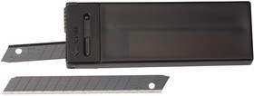 OL-ABB-10B, Лезвие OLFA сегментированные BLACK MAX, 9х80х0,38мм, 13 сегментов, 10шт