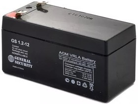 GS1.2-12, Аккумулятор свинцовый 12B-1.2Ач 97x43x58