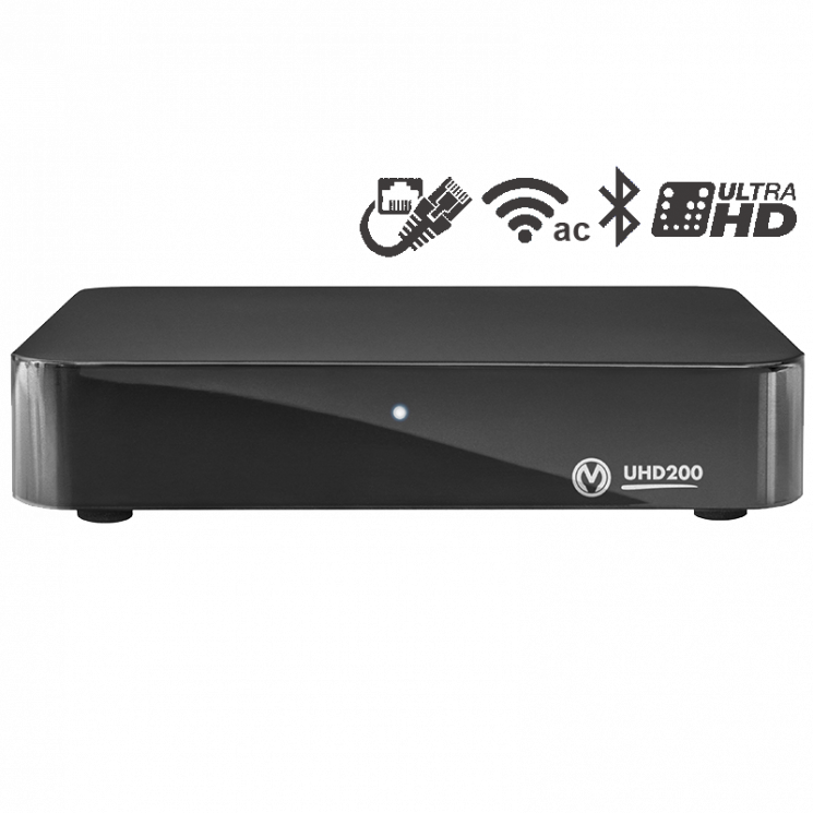 Приставка телевизионная 4K IPTV Vermax UHD300X2G BT