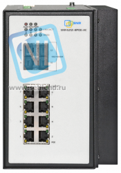 Управляемый промышленный POE коммутатор уровня 2 SNR-S212i-8POE-AC