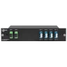 Мультиплексор DWDM двухволоконный 4-канальный в 1/2-слоте
