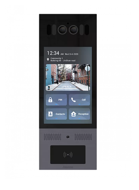 Вызывная панель Akuvox X915S, накладной монтаж
