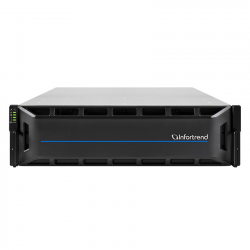 Система хранения данных Infortrend CS3016G (1xCtrl, до 16xHDD, 2xSAS12G внеш. порт, 4x16GB, 4x10G порта iSCSI)