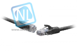 Коммутационный шнур F/UTP 4-х парный cat.5e 1.0м PVC standart чёрный