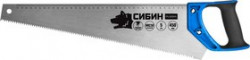 15055-45, Ножовка по дереву (пила) 450 мм, шаг 5 TPI (4,5 мм), СИБИН