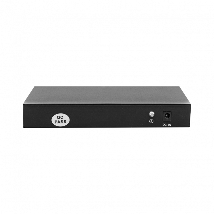 PoE коммутатор неуправляемый PUS-T08-115M, 8x10/100BASE-TX 802.3af&at + 1х10/100/1000BASE-TX, PoE бюджет 115Вт, до 30Вт на порт