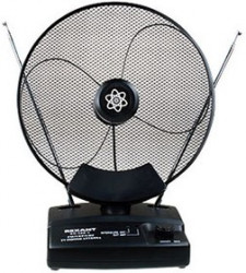 34-0102(-2), RX-102-2 антенна комнатная VHF, UHF, 40-862 MHz с усилением 36dB REXANT