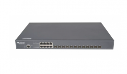 Управляемый коммутатор уровня 3 BDCOM S5612-2AC, 8x 10/100/1000Base-T, 12x 1/10GE SFP+, 2x 220VAC (встроенные БП)