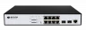 Управляемый PoE коммутатор уровня 2 BDCOM S2510-P, 8x 10/100/1000Base-T, 2x 100/1000BASE-X (SFP), PoE 802.3af/at до 130W, 220VAC