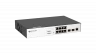 Управляемый PoE коммутатор уровня 2 BDCOM S2510-P, 8x 10/100/1000Base-T, 2x 100/1000BASE-X (SFP), PoE 802.3af/at до 130W, 220VAC