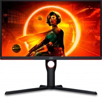 Монитор AOC 24.5" Gaming 25G3ZM черный/красный VA LED 16:9 HDMI матовая HAS Piv 300cd 178гр/178гр 19