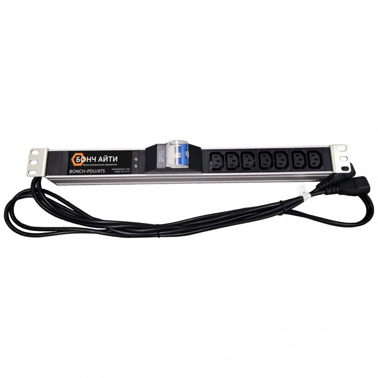 Блок розеток с АВР BONCH-ATS/PDU 8A-7C13-Av-C14/C14