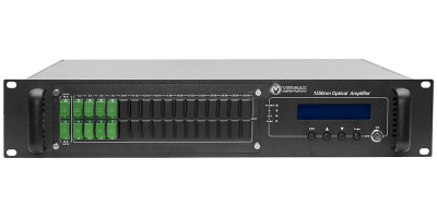 Оптический усилитель VERMAX для сетей КТВ, 2 входа, 8*19dBm выходов