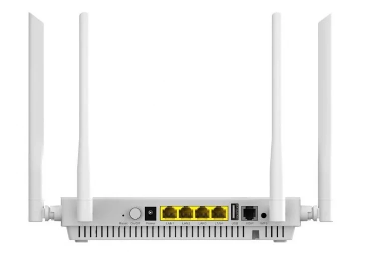 Абонентский терминал BO ONU GPON, 4 порта 10/100/1000Base-T, 1 порт POTS, WiFi 6