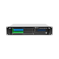 Оптический усилитель VERMAX для сетей КТВ, 2 входа, 8*23dBm выходов, WDM фильтр PON