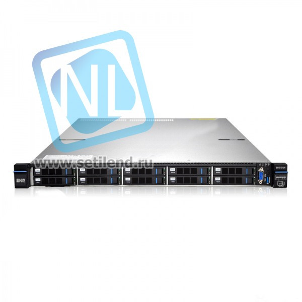 Серверная платформа SNR-SR1210RS, 1U, Scalable, DDR4, 10xHDD, резервируемый БП