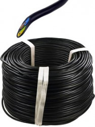 ПВС 3х 0.75 кв.мм(черный), за 1м