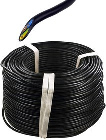 ПВС 3х 0.75 кв.мм(черный), за 1м