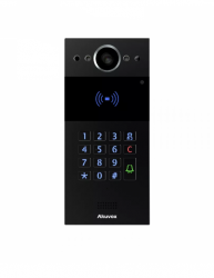 Вызывная панель Akuvox R20K в черном исполнении, для врезного монтажа