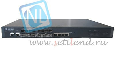 OLT BDCOM 3608 с 8 портами GEPON (SFP), 4 комбо-портами, 4хSFP, 2 БП АC