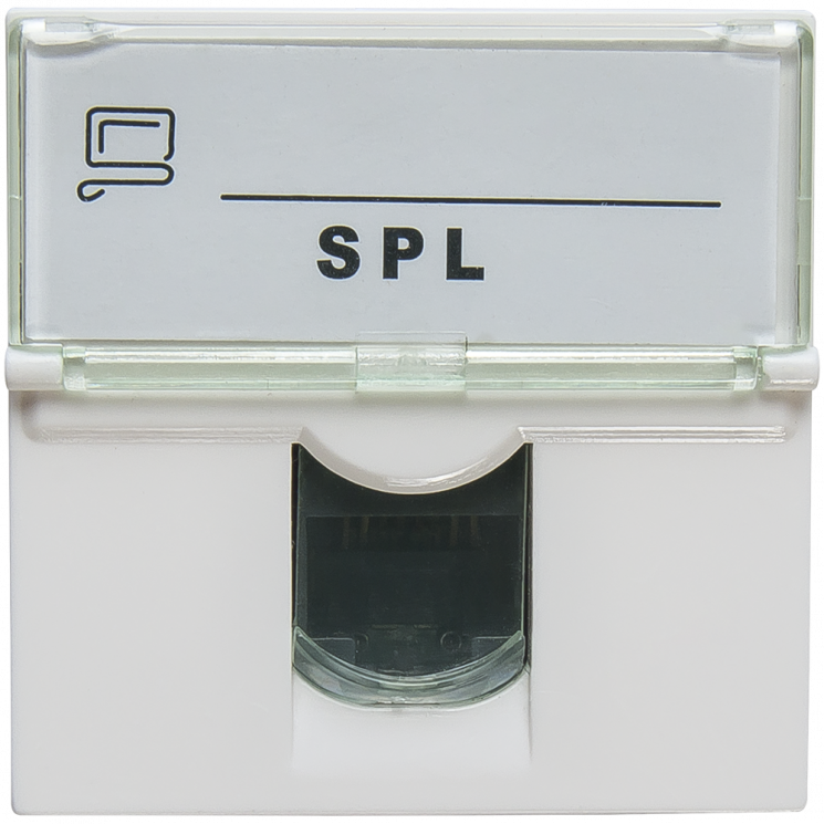 Розетка информационная UTP 1хRJ45 45х45 cat5е