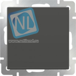 WL07-SW-1G-C / Перекрестный переключатель одноклавишный (серо-коричневый)