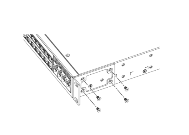Крепления для коммутаторов Brocade ICX6400-RMK